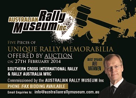 Australian Rally Museum 2014 Masterpiece Commemoratives